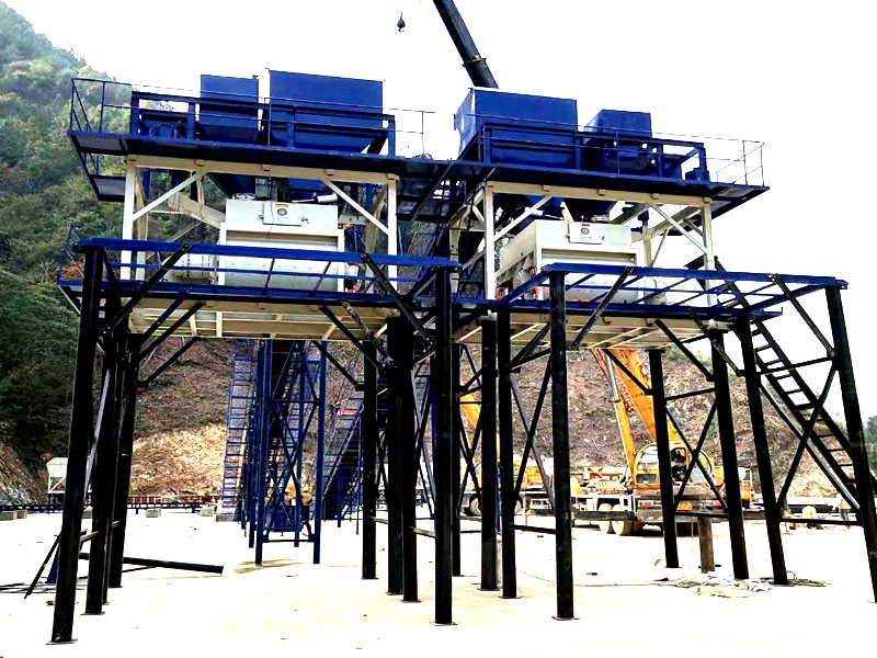 鄂州工程用混凝土攪拌站的建站步驟？攪拌站廠家科信梳理，請(qǐng)查看！