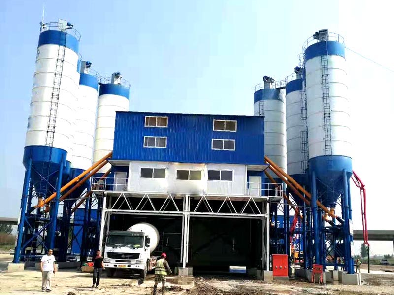 HZS180混凝土攪拌站平面圖-安裝順序，攪拌站廠家設(shè)計(jì)建站